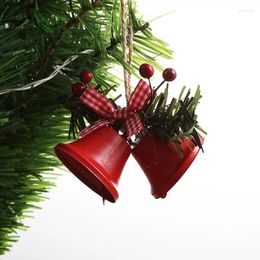 Party Supplies Christmas Bells Metal Bell Xmas Tree Hanging Ornaments Horn Creative Decorative Hangings Festival