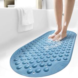 Bath Mats Dexi Eco-Friendly PVC Rugs Safety Waterproof With Suction Cup Non-slip Shower Bathroom Bathmats