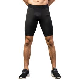 Shorts Running Shorts Men Sport Breathable Mesh Crotch Compression Short Tights Jogging Fitness Gym Jogger Quickdrying Male Pants