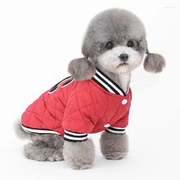 Dog Apparel Winter Pet Coat Jacket Warm Puppy Small Clothes Outfit Yorkshire Pomeranian Shih Tzu Bichon Poodle Schnauzer Clothing