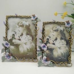 Frame 1PCS European Classic Metal 6/7 Inch Alloy Picture Wall Photo Frame