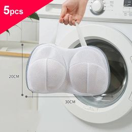 Laundry Bags 5PCS/Set Bra Bag Underwear Wash Package Brassiere Mesh Clean Pouch Anti Deformation For Washing Machine Net