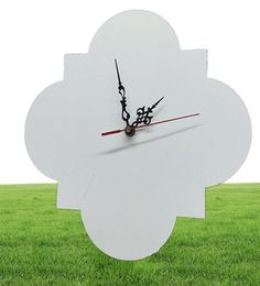 12 Inch Sublimation Blanks Wall Clocks DIY Picture Pattern Heat Transfer MDF Clock Home Decorations 8 Styles XD245966835732