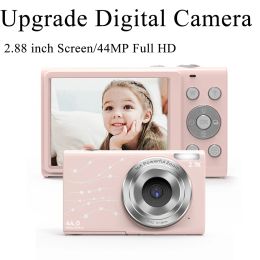 Connectors New Upgrade Digital Camera 44mp 2.7k Hd 16x Zoom 2.88 Inch Antishake Photo Video Recording Mini Digital Cameras Camcorder