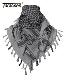 TACVASEN Men Scarf Tactical Desert Arab Keffiyeh Scarf Camouflage Head Scarf Women Arabic Cotton Paintball Face Mask D1813507739