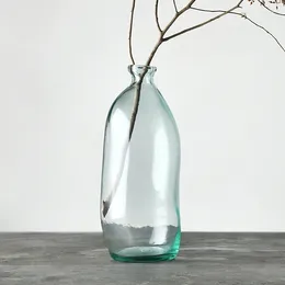 Vases Simple And Environmentally Friendly Handmade Glass Vase Art Flower High Style