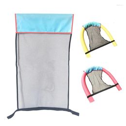 Pillow Portable Swimming Pool Floating Chair Net Cover Durable Swim Ring Bed Bag Party Water Sport Accessories