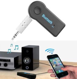 Bluetooth Car Hands Kit 35mm Streaming Stereo Wireless AUX o Music Receiver MP3 USB Bluetooth V41 EDR Player3157059