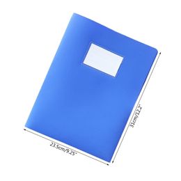 2PCS 2 Pocket Folder Letter Size Paper Folder Holds 100 Sheets for Office School