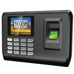 Electronics biometric fingerprint punch usb time clock office attendance system recorder timing employee machine reader