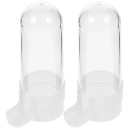 Other Bird Supplies 2 Pcs Food Drinker Water Jug Hummingbirds Feeders For Outside Plastic Supply