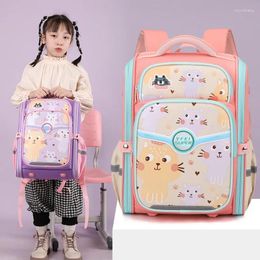 Backpack Children Orthopaedic School Bags For Teenager Girls Kids Satchel Primary Waterproof Schoolbag Mochila Infantil