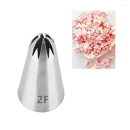 Baking Moulds Stainless Steel Piping Icing Nozzle Fondant Jelly Cake Cream Pastry Tips Making Tools Dessert Decoration Decor #2F