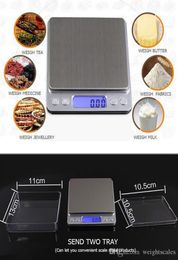 500g x 001g Digital Pocket Scale Jewellery Weight Electronic Balance Scale g oz ct gn Precision DHL1765580