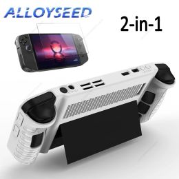 Cases NEW Case For Lenovo Legion Go 2023 Handheld Game Console TPU Cooling Protective Cover Soft Shell With Stand Game Accessories