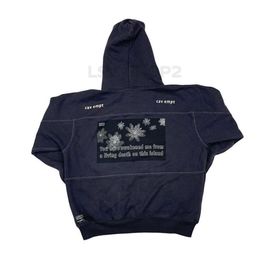 Üstler Kadın Erkek Tasarımcı Cavempt Hooodie Sweatshirts Erkek ve Kadınlar Yaşam Cavempt Retro Street Ortak Soyu tükenmiş Çiçek Külot Hoodie CE Sweater 183