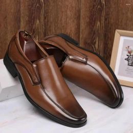 Dress Shoes Classic Business Men's Fashion Elegant Formal Wedding Men Slip On Office Oxford For Male