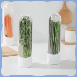 Storage Bottles Saver Premium Fruit Vegetable Crisper Vanilla Fresh Keeper Container Kitchen Utensil