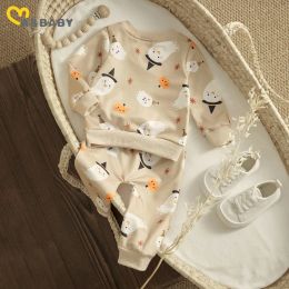 Trousers ma&baby 02Y Halloween Toddler Infant Kid Baby Boys Girls Clothes Sets Pumpkin Ghost Long Sleeve Tops Pants Outfits Costumes