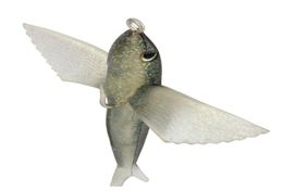 Baits Lures Original Rosewood Flying Fish9 Inch Blueblack 140g Soft Bait Deep Sea Fishing Lure With 35 Inch Hook Trolling Tuna 3000467