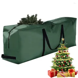 Storage Bags Holiday Ornament Bag For Christmas Tree With Carrying Handles Dustproof Large Container