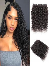 9A Brazilian Body Wave Bundles Deals Unprocessed Brazilian Straight Human Hair Extension deep wave hair water wave virgin hair bun3424948