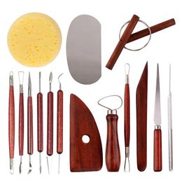 Clay Tools Pottery Carving Tools Set Of 15 Plastic Tools Mud Line Cutting Tools Multi-Purpose Clay Tools Durable Easy To Use