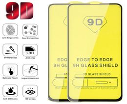Full Cover 9D Protective Tempered Glass Screen Protector For iPhone 12 11 Pro MAX 8 7 Samsung S21 Plus S20 FE A01 Core A11 A21 A314819033