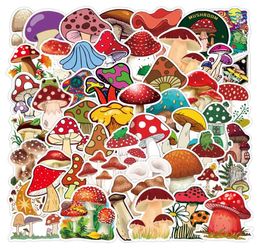 Mushroom Stickers 50 PCS Vinyl Waterproof Sticker for Laptop Skateboard Water Bottles Computer Phone Guitar Bat Stickers W4621651663