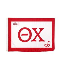 Theta Chi Chapter Main Fraternity Flag 3x5ft 100D Polyester Printing Sports Team School Club Indoor Outdoor2755226