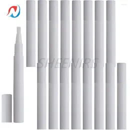 Storage Bottles 24pcs 3ml White Empty Cuticle Oil Pen Gel Nail Twist With Brush Eyelash Growth Liquid Tube Cosmetic Lip Gloss Container