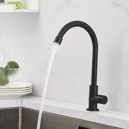 Kitchen Faucets Single Cold Water Stainless Steel Purifier Lever Hole Tap Kitchens Bar Bathrooms Toilet Accessory