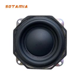 Speakers SOTAMIA 1Pcs 3.5 Inch Midrange Bass Speaker 4 Ohm 10W Music Sound Loudspeaker Neodymium Magnetic Hifi Fever Audio Speaker