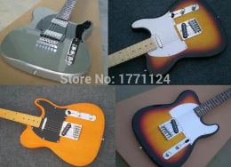 Guitar Free Shipping Quality Natural Color 6 String Guitar Art Signature Standard Electric Guitar Wholesale Price