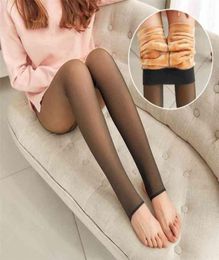Leggings Women Thick Legins Through The Meat Warm Pants Women039s Leggings Warm Mesh Leggins For Womens Winter Clothes 2109013571870
