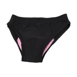 Women Briefs Women 3D Padded Bike Shorts Underwear Breathable Polyester Silicone Quick Dry Elastic Black for Riding