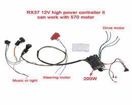 Children electric car DIY modifiedWires and switch kit with 24G Bluetooth rc and controller for baby electric car selfmade7408147