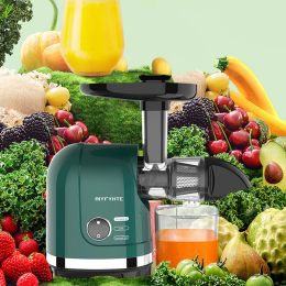 Juicers 200W Electric Juice Extractor Citrus Squeezer Easy Clean Residue Separation Slow Juicer Machine for kitchen Home