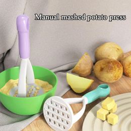 Disposable Dinnerware Manual Potato Crusher Squeezed Masher Fruit And Vegetable Tool Garlic Portable Picnic Kitchen Gadget Accessories