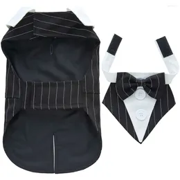 Dog Apparel Pet Tuxedo Comfortable Suit Wedding Party Clothing Puppy Formal Wear