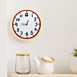 Wall Clocks Clock Analogue Housewarming Cute Living Room Non Ticking Silent For Office Bathroom El Farmhouse Kitchen