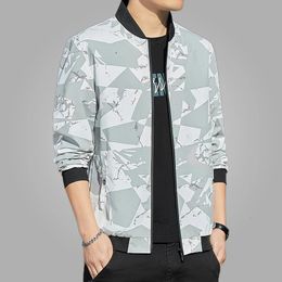 Bomber Jackets Men Outwear Spring Autumn Slim fit Baseball Jacket For Mens Camouflage Sports Coat Daily Clothes 5XL 240402