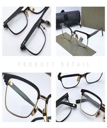 Men Fashion luxury Vintage Eye Transparent metal Glasses Clear Eyeglasses Myopia Presbyopia Prescription Optical Spectacle Frames 6878837