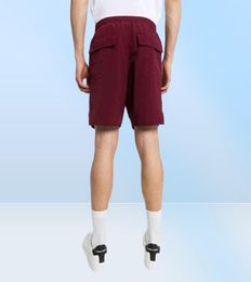 Oversize Slightly Shorts Men Women High Quality Nylon White Letter Print Rh Pill Zipper Pockets Breeches6078050