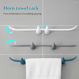 Hooks Towel Rack Wall-mounted Bathroom Storage Does Not Take Up Space Accessories