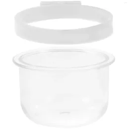 Other Bird Supplies Feeder Removable Clear Bowl Plastic Food Cup For Easy Hanging Parrot Water Hummingbird Cockatiel Pvc