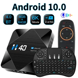 Box 2020 TOPSION smart TV Box Android 10.0 Allwinner H616 4GB 64GB google voice assistant 4k HD tv box android Set Top Box