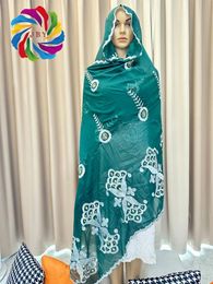 1/6/12 Pieces Dubai Scarf For Muslim Women African Cotton Hijab Islam Hijab Pashmina Turban Headscarf Embroidery Shawls sale 240402