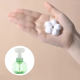 Liquid Soap Dispenser 300ml Flower Shape Foam Foaming Pump Empty Bottle Portable Bathroom Detergent Hand Wash Pumps