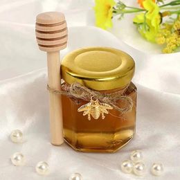 Storage Bottles Glass Easy To Clean Canister Durable Multifunctional Leak-proof Eco-Friendly Space-Saving Honey Jars